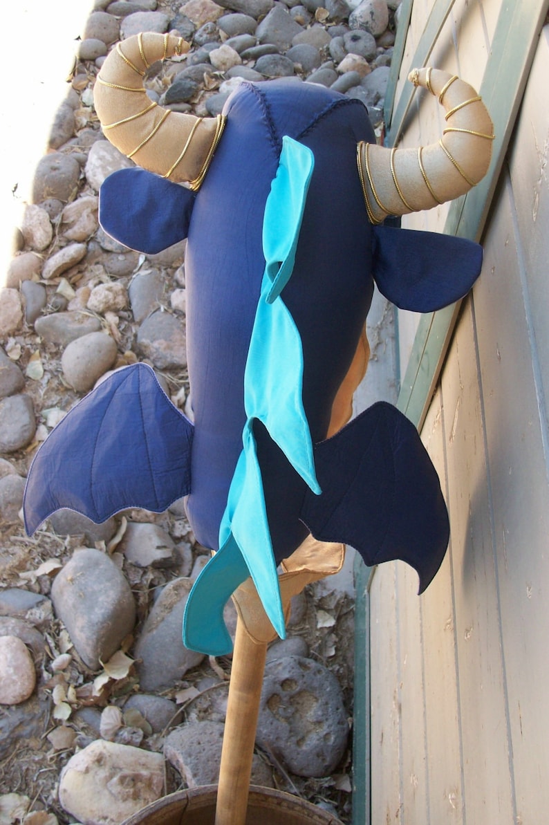 Dragon Ride on Toy Stick Horse Hobby Horse Sewing Pattern and Etsy