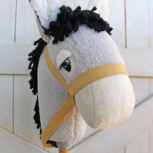 Classic Stick Horse Sewing Pattern and Tutorial Beginner Pattern Easy Includes Donkey and Unicorn DIGITAL PDF image 7