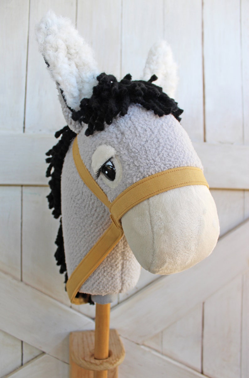 Classic Stick Horse Sewing Pattern and Tutorial Beginner Pattern Easy Includes Donkey and Unicorn DIGITAL PDF image 7