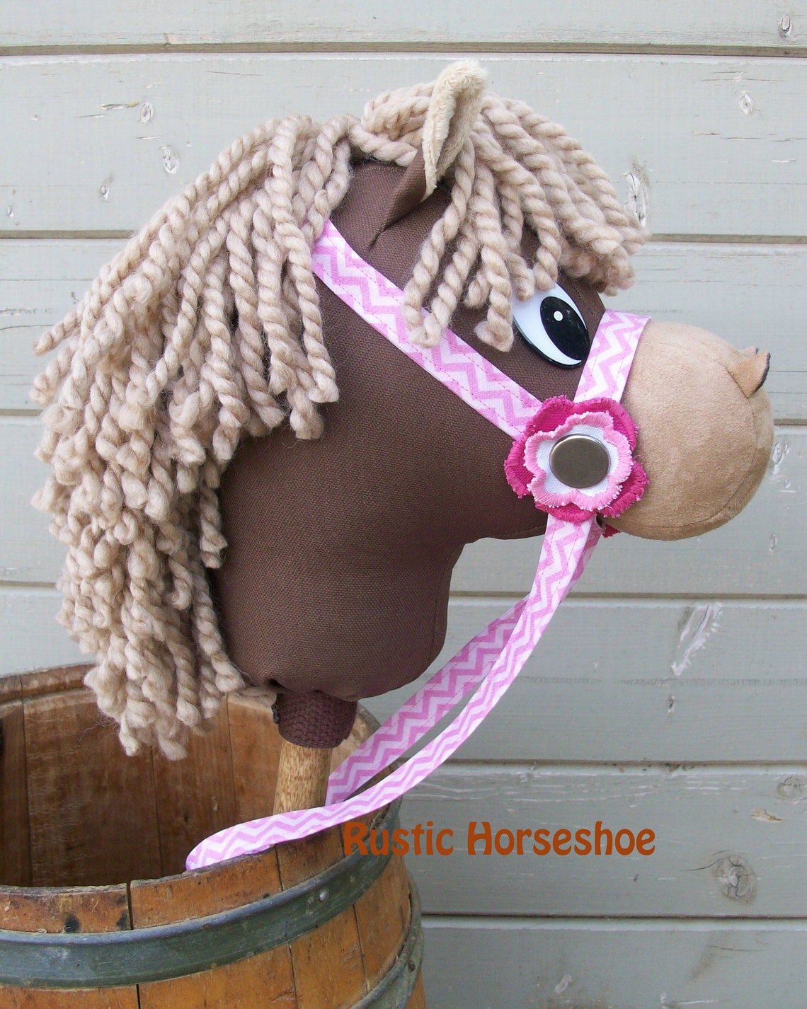 Stick Horse Sewing Pattern and Tutorial Rustic Horseshoe's Etsy Nederland