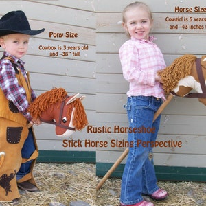 Classic Stick Horse Sewing Pattern and Tutorial Beginner Pattern Easy Includes Donkey and Unicorn DIGITAL PDF image 9