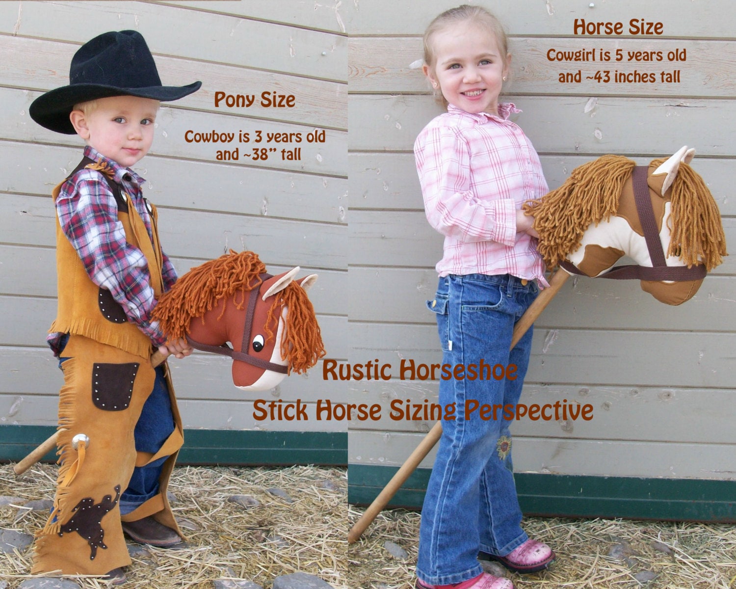 Stick Horse Sewing Pattern and Tutorial Classic Collection | Etsy
