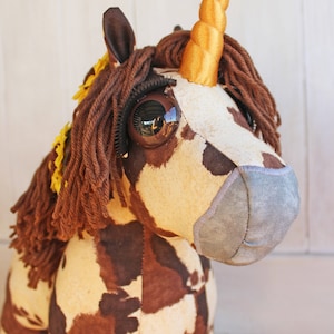 Classic Colt Plush Horse and Unicorn Doll Sewing Pattern and Tutorial DIGITAL PDF image 7