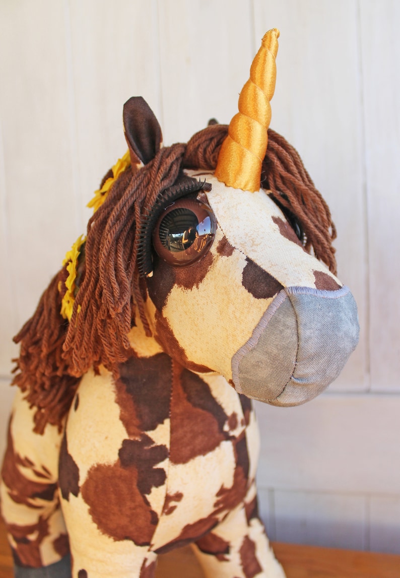 Classic Colt Plush Horse and Unicorn Doll Sewing Pattern and Tutorial DIGITAL PDF image 7
