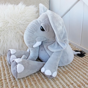 Poised Pachyderm Elephant Pudgy Plushie Sewing Pattern and Tutorial Stuffed Animal Toy DIGITAL PDF image 6