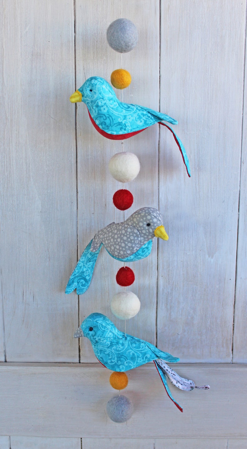 Marbler Bird Soft Toy and Decor Sewing Pattern and Tutorial DIGITAL PDF image 8