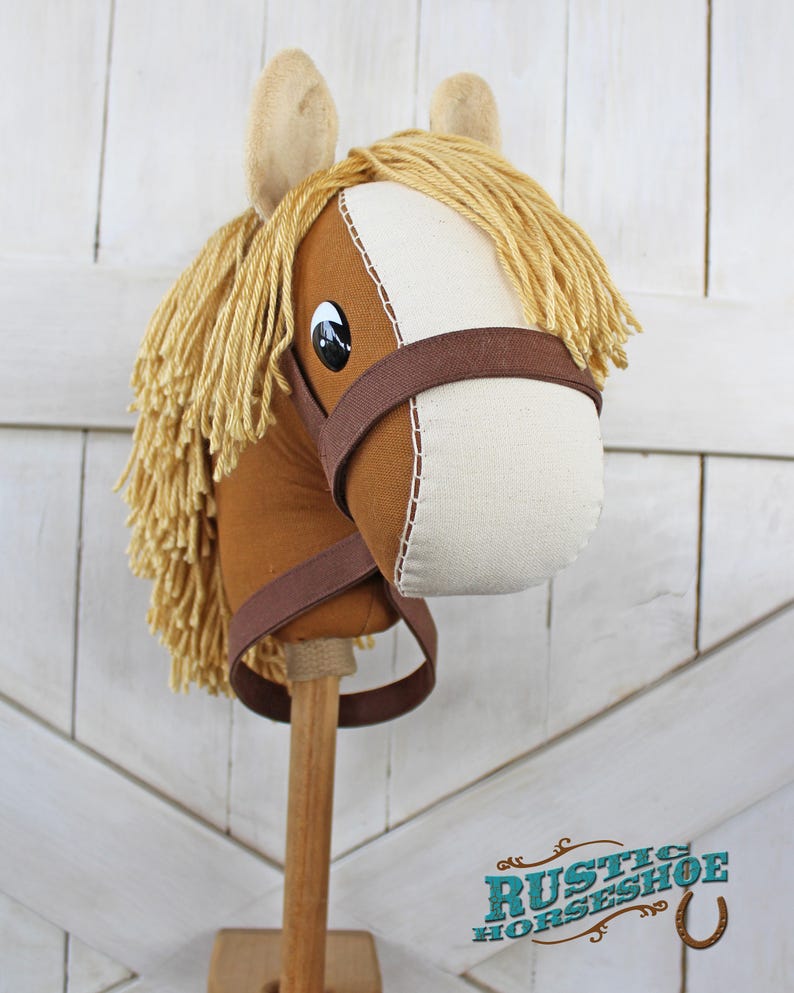 Classic Stick Horse Sewing Pattern and Tutorial Beginner Pattern Easy Includes Donkey and Unicorn DIGITAL PDF image 5