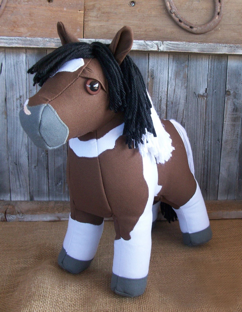 Classic Colt Plush Horse and Unicorn Doll Sewing Pattern and Tutorial DIGITAL PDF image 6
