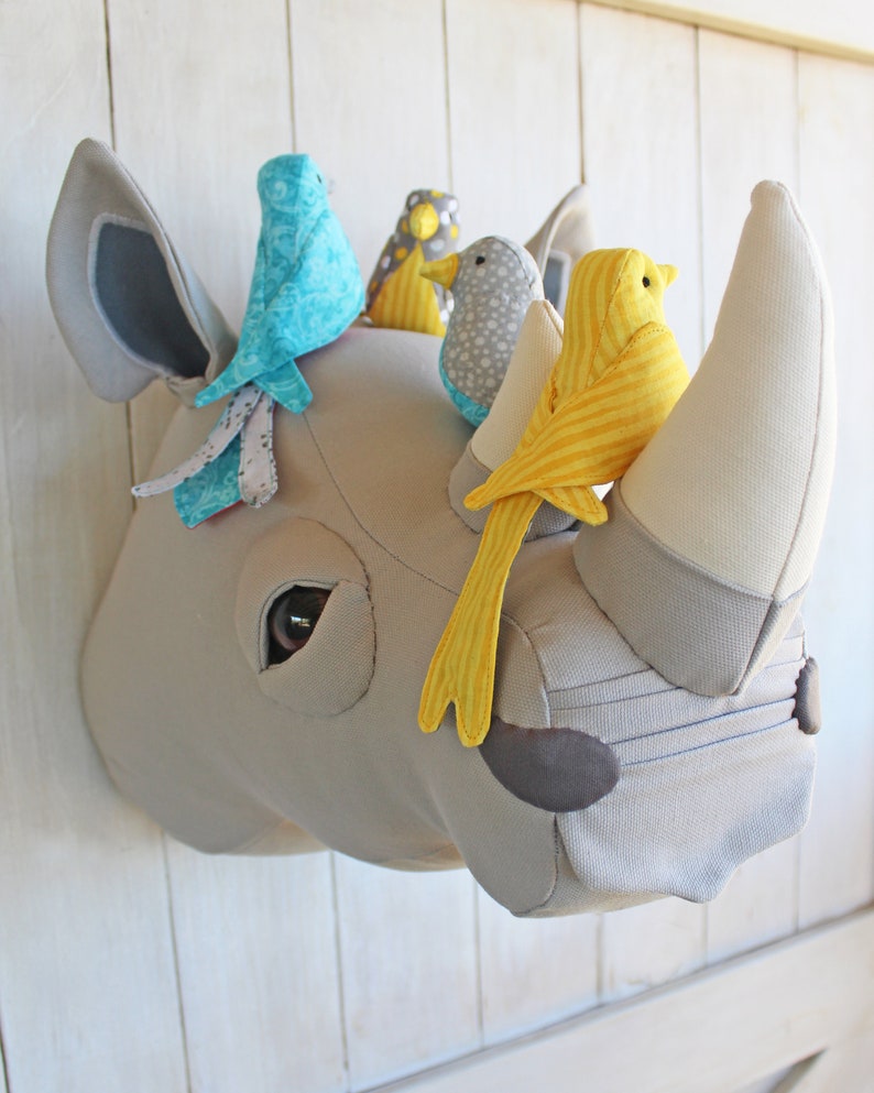 Marbler Bird Soft Toy and Decor Sewing Pattern and Tutorial DIGITAL PDF image 10