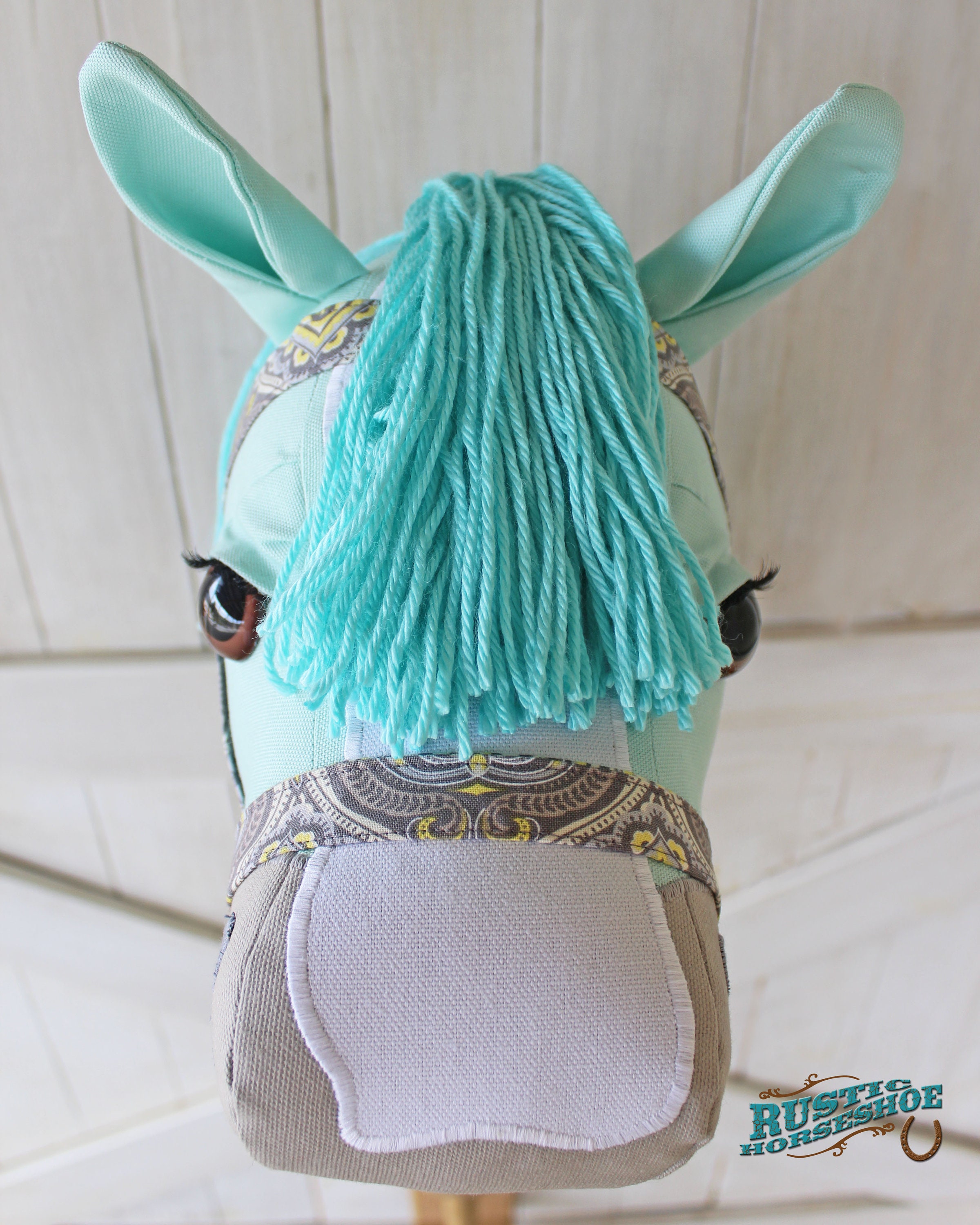 Stick Horse Sewing Pattern and Tutorial Mustang Collection Etsy