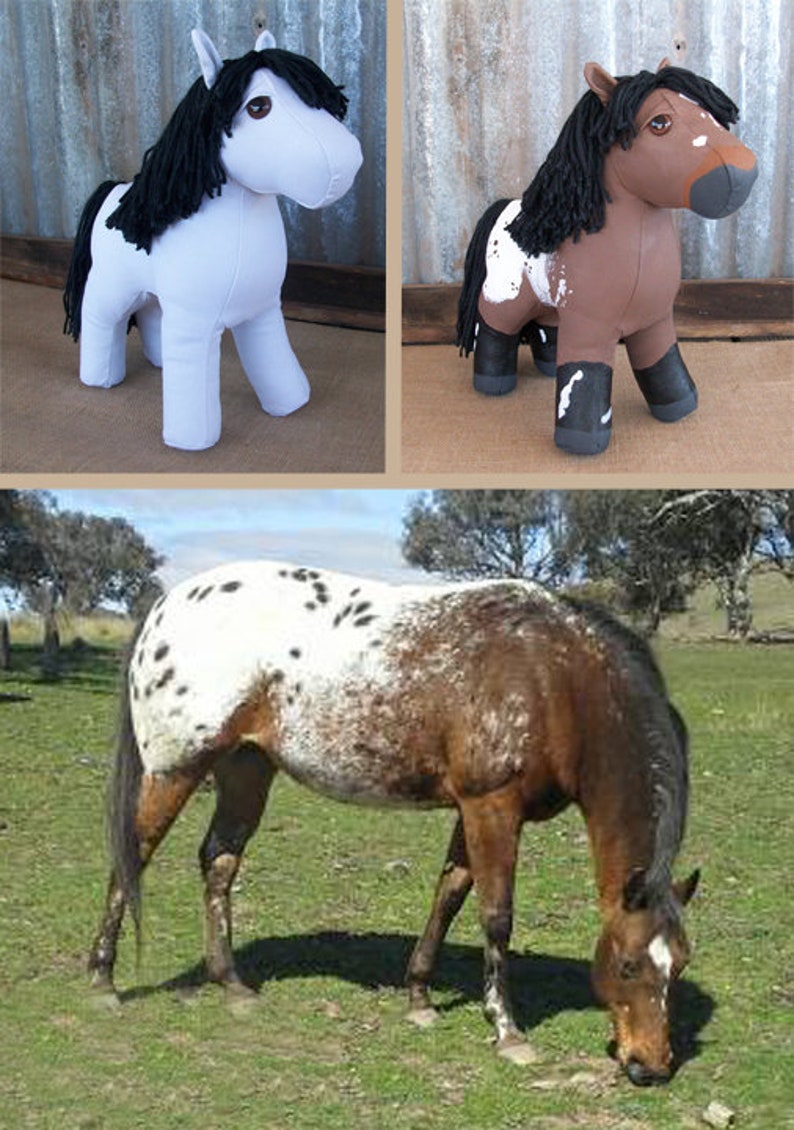 Classic Colt Plush Horse and Unicorn Doll Sewing Pattern and Tutorial DIGITAL PDF image 8