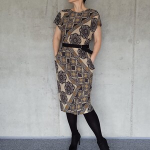 cotton airy dress made of poplin