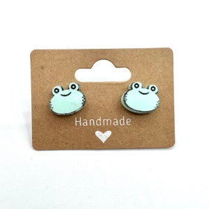 Happy Frog Earrings- FREE SHIPPING