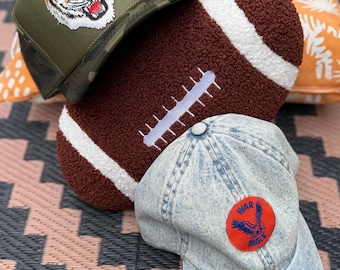 Gorra para el día del partido de WDE, War Eagle, gorra para el día del partido, gorras deportivas, gorra para animar desde la banda, regalos para él, regalos para ella, gorra para el día del partido de Auburn, espíritu de equipo