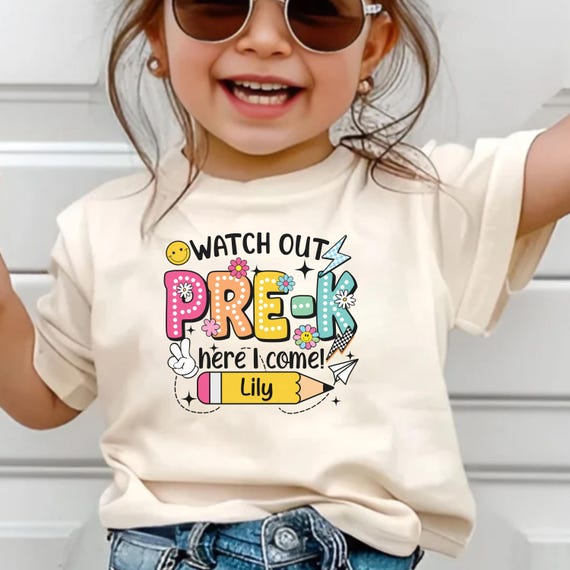 Pre-K Back To School Shirt: This Episode Is Called PreK - Personalized