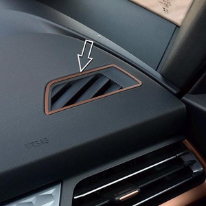 MetalMods - Fit for CUPRA Born | COPPER Style | Steel Decor for Defrost Vent - 1 pc Set e-Boost VZ Dynamic Impluse Advantage Accessories