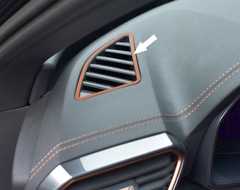 MetalMods - Se adapta a CUPRA Formentor, Leon | Estilo Cobre | Decor de Acero para Rejillas de Ventilación - VZ Accesorios