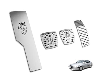 2x License Number Plate Holders, Frames, Surrounds for SAAB Cars