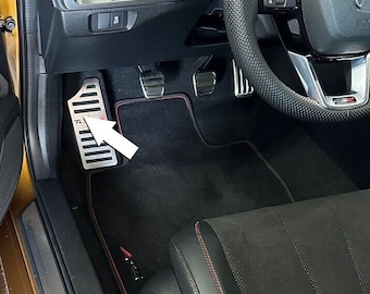 MetalMods - Fit for Integra Type S | Steel Footrest Cover - Foot Rest Dead Pedal Pad Type-S 200 hp Turbo Accessories