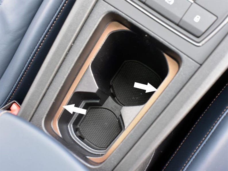 MetalMods - Se adapta a CUPRA Formentor, Leon | Estilo Cobre | Decor de Acero para Portavasos - VZ Accesorios imagen 1