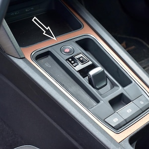 MetalMods -  Fit for CUPRA Formentor, Leon | COPPER Style | Steel Decor for Center Console - 1 pc set Custom Accessories