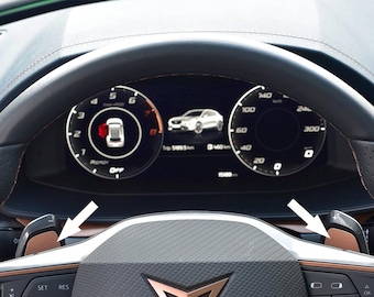 MetalMods – Passend für CUPRA Formentor, Leon | Kupferstil | Stahldekor für Schalthebel - VZ Zubehör
