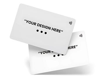 Individuell angefertigte NFC-Visitenkarte: UV-gedruckte, smarte kontaktlose Karte