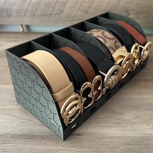 Designer Inspired Belt Holder Organizer