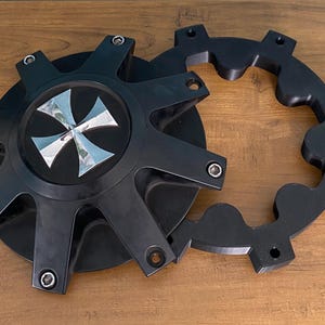 Two Pack Wheel Hubcap Spacers for Cali Offroad Hubcap Centers