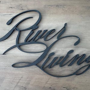 River Living Wall Decor