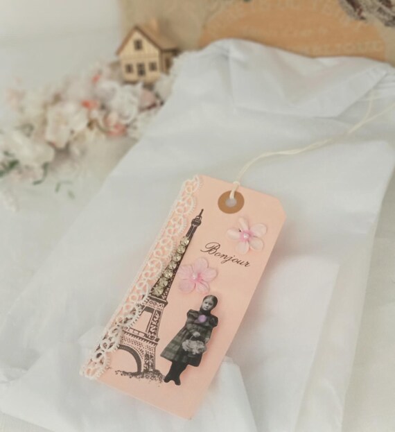 Vintage dangle shell shape earrings, goldtone sta… - image 5