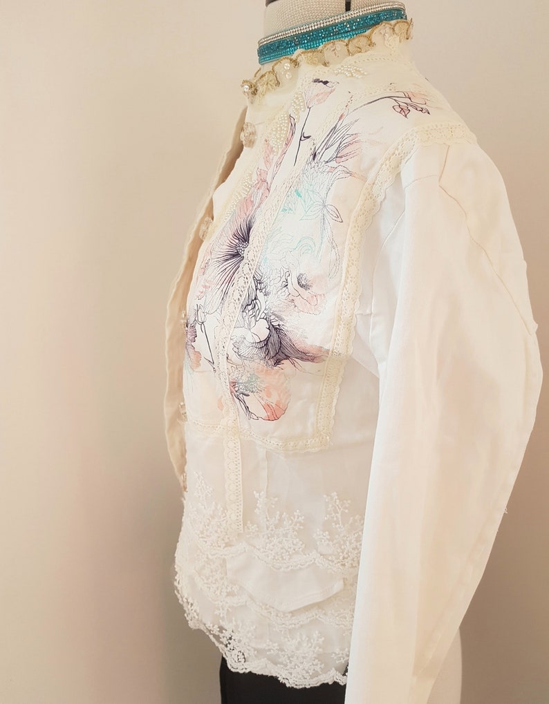 Couture Jacket UNIQUE Dramatic Piece Art to Wear Wearable Etsy Australia