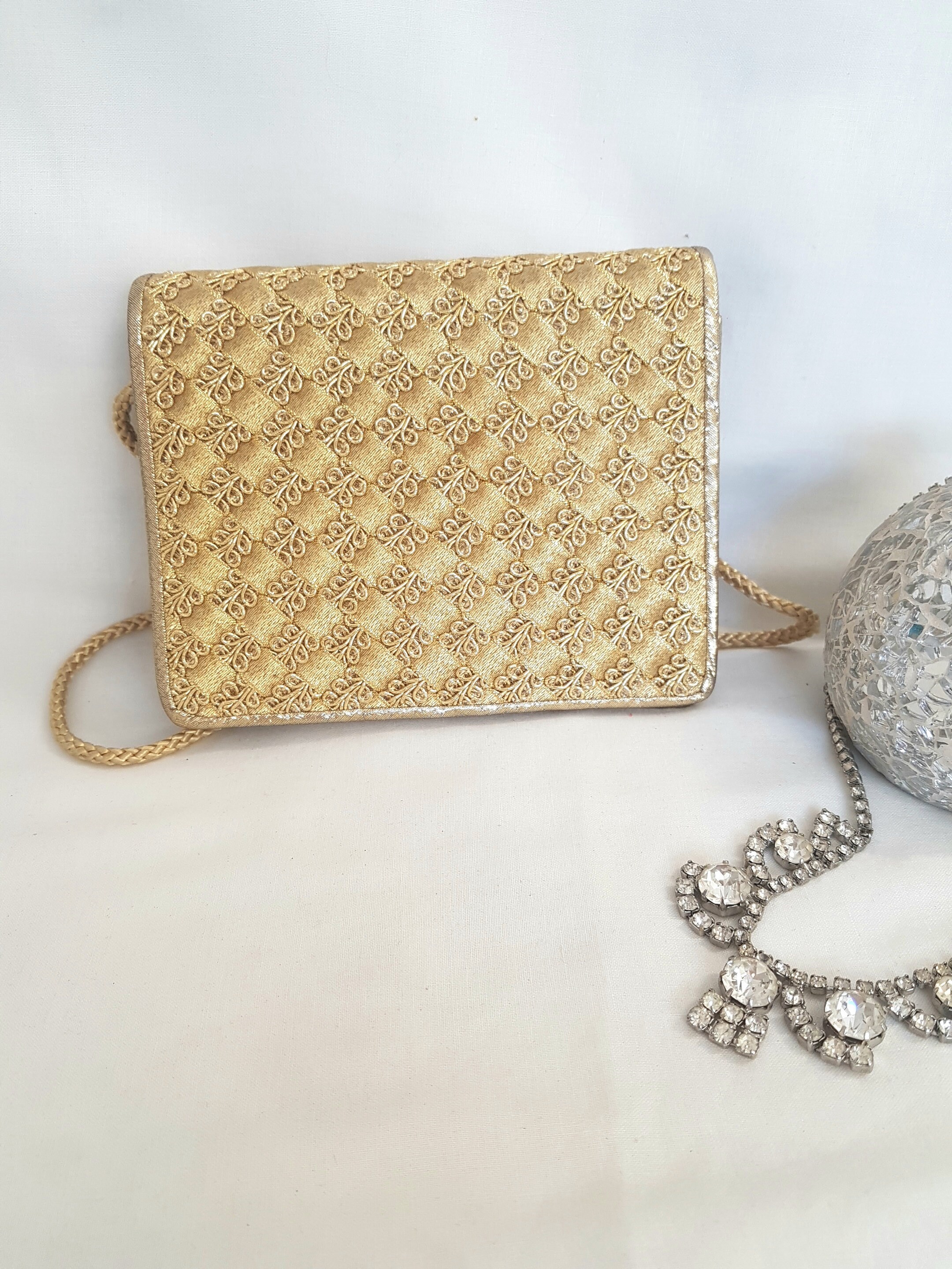 Small gold purse sale