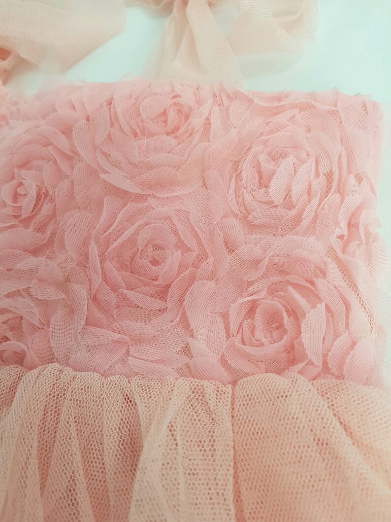 girls pink tulle dress tutu ballet dancer 90s dress spring summer tulle layers
