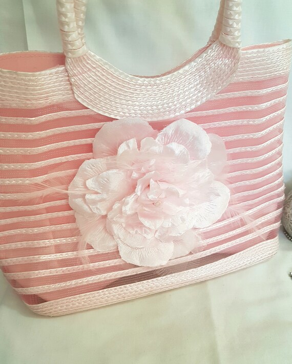 Sac a main rose pale cheap