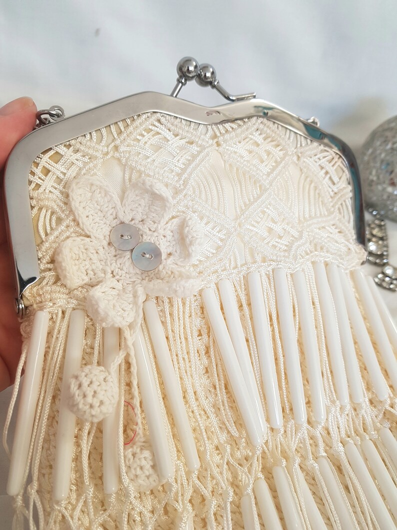 White Fringed Bag Boho Handbag Bohemian ULTIMATE Fringed Etsy Australia