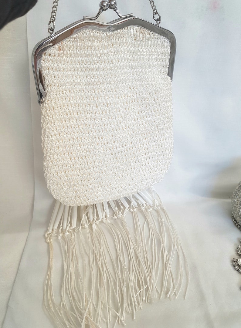 White Fringed Bag Boho Handbag Bohemian ULTIMATE Fringed Etsy Australia