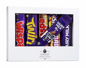 Cadbury British Chocolate Gift Box – Dairy Milk, Wispa, Twirl, Caramilk Assortment