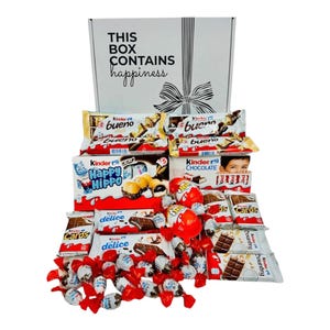 Kinder Bueno Chocolate Hamper Gift Box, Luxury Chocolate Selection, Gift for Special Occasions, Birthdays, Anniversary