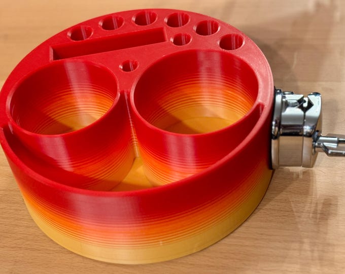 Drum Gear Buddy - Popeye Yellow/Orange/Red "Fire" Fade