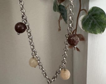 Doppel Choker Halskette