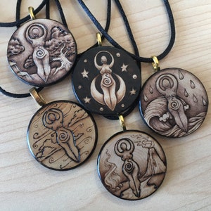 Pendant - Elemental Goddess (Made to Order)