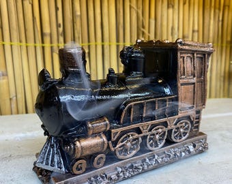 機関車型お香立て 陶器製 ヴィンテージ列車香炉：蒸気機関車の装飾 - Etsy 日本