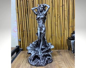 11" Aphrodite Statue: Bronze Finish, Greek Goddess Sculpture