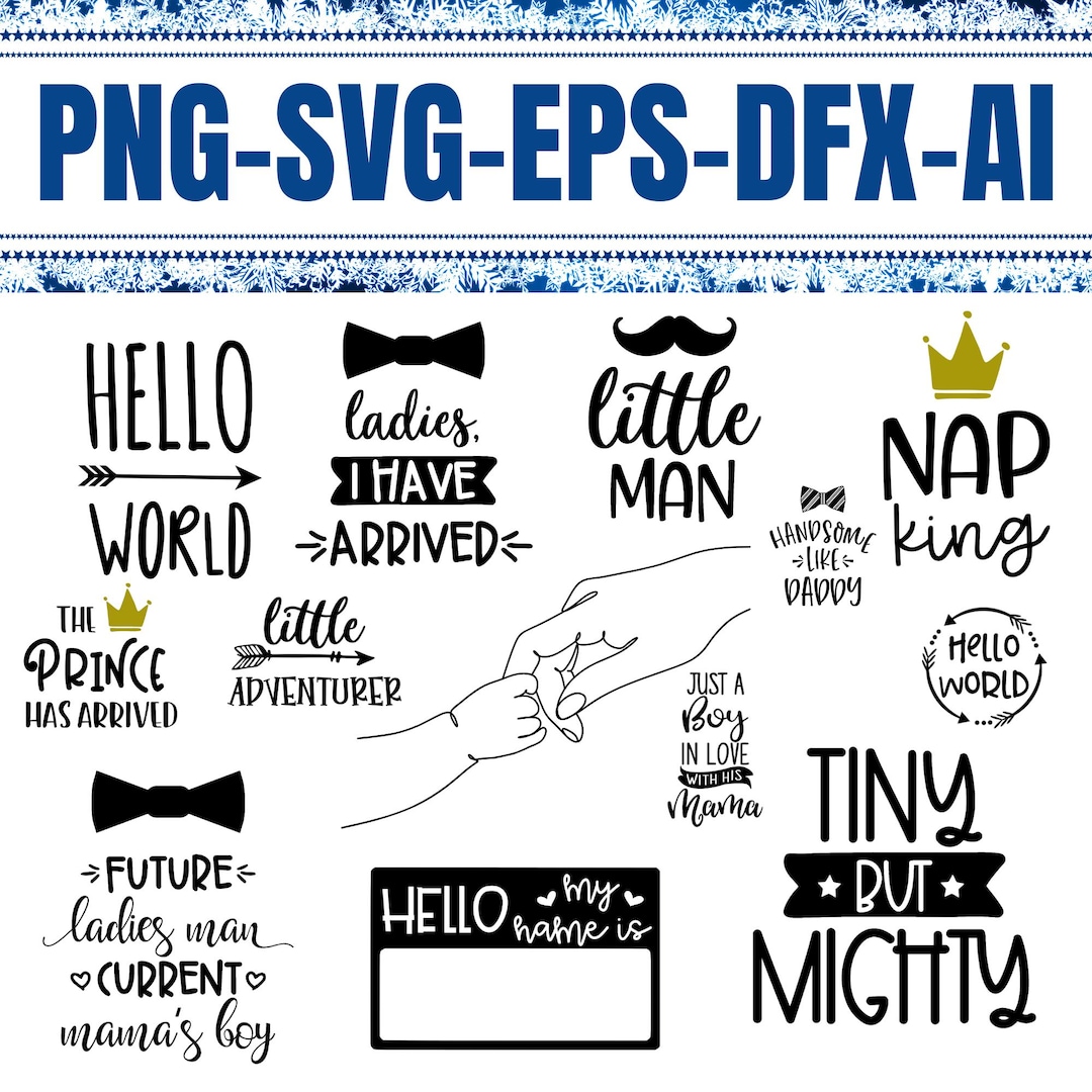 Nature Boy 30 For 30 Watch Online Baby Boy+30 Bundle SVG PNG Files | Digital Clipart for Cutting Machines