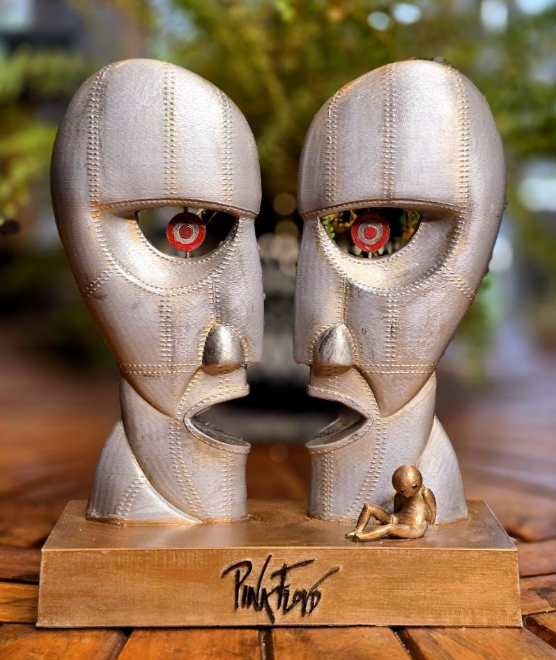 Pink Floyd Bookends - Etsy UK