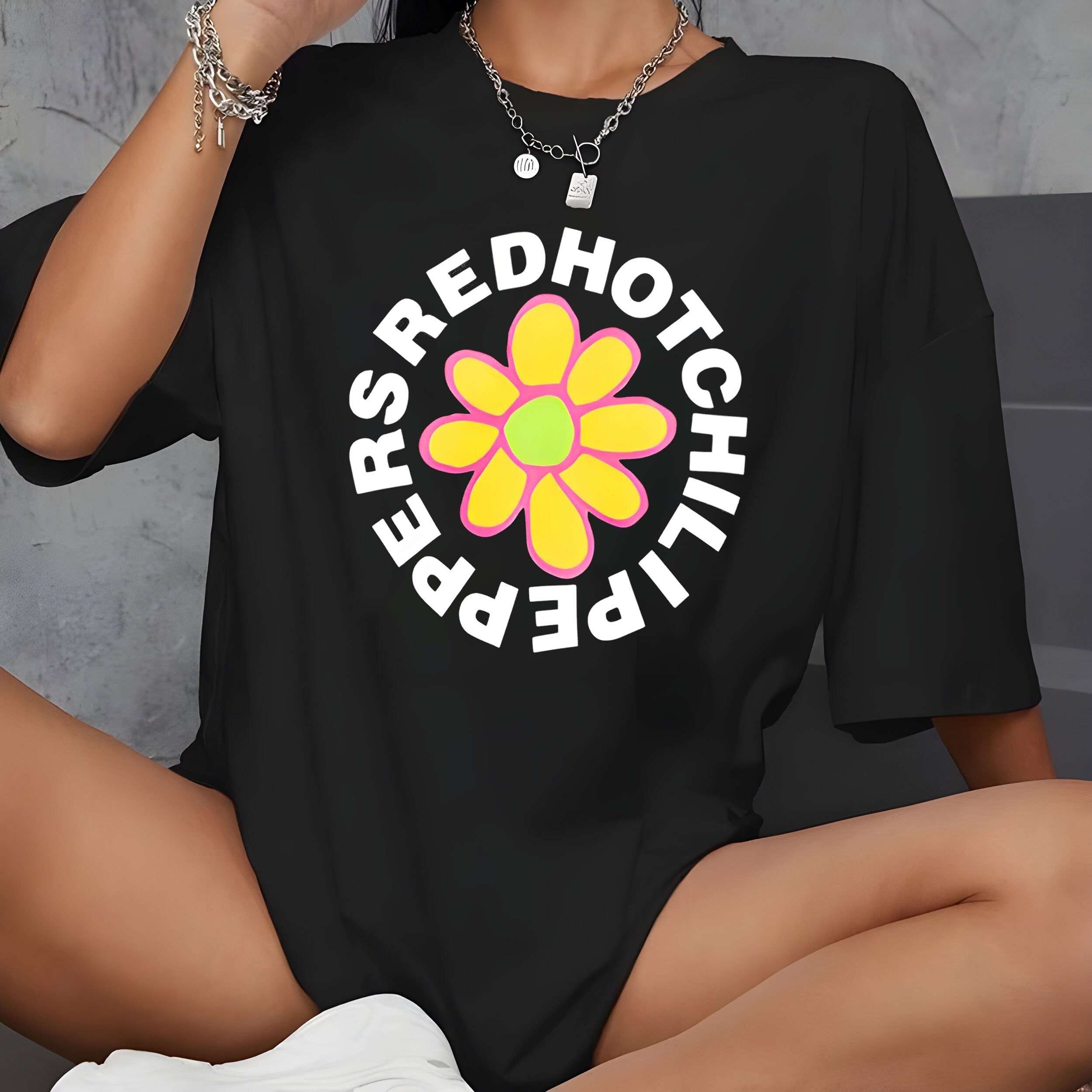 Discover 2022 Noah x RHCP Flower Logo shirt, Noah x RHCP t-shirt