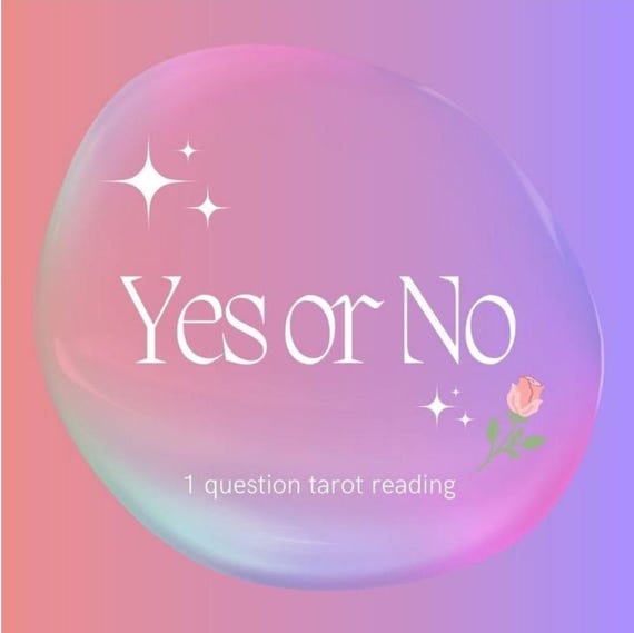 YES or NO? Tarot reading same day answer