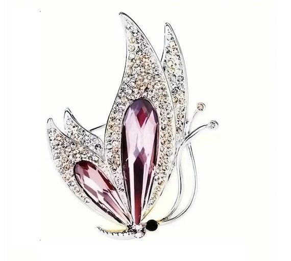 Simple Style Butterfly Brooch