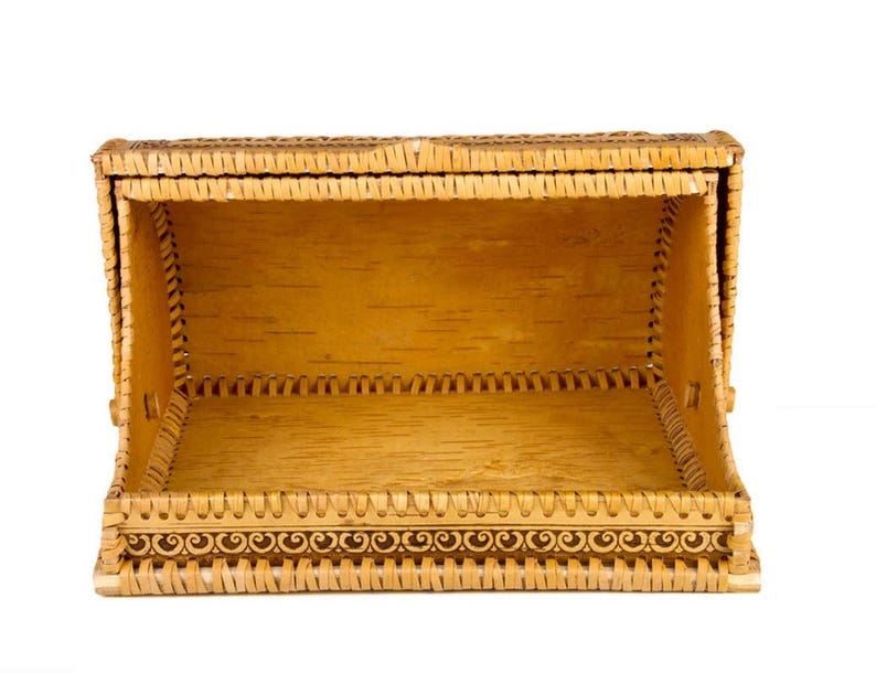 ArtgalleryNC Birch Bark Bread Box - Thumbnail 3